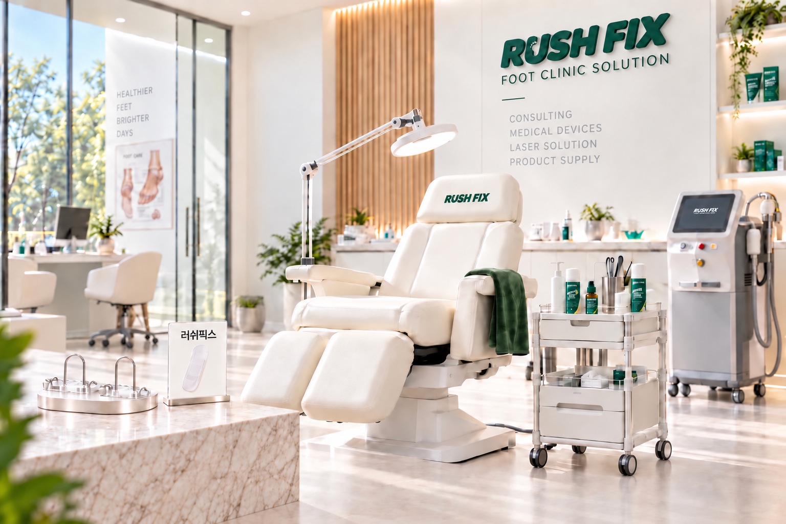 RUSH FIX 클리닉 구성 이미지